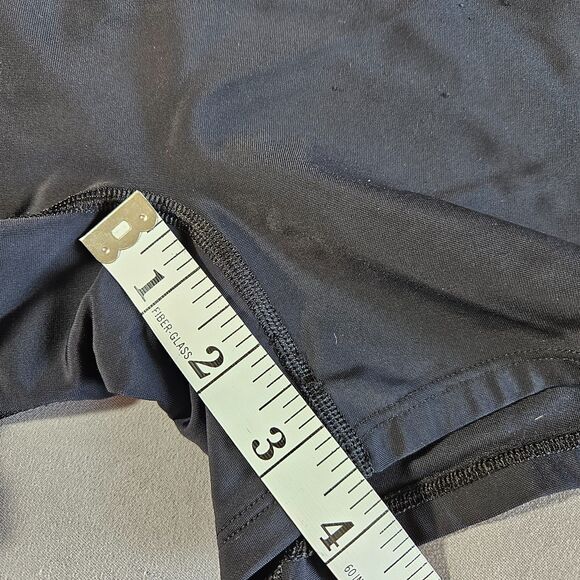 UNDER ARMOUR Workout Sports Bra and Shorts Set Small Black Gym Training Nylon - Picture 9 of 14